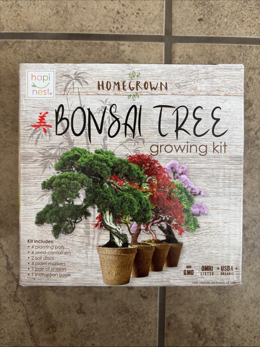 Hapi nest Bonsai Tree Growing Kit